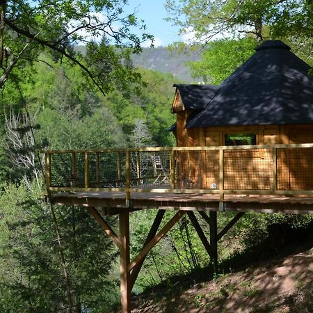 Ma Cabane En Aveyron Conques-en-Rouergue Exterior foto